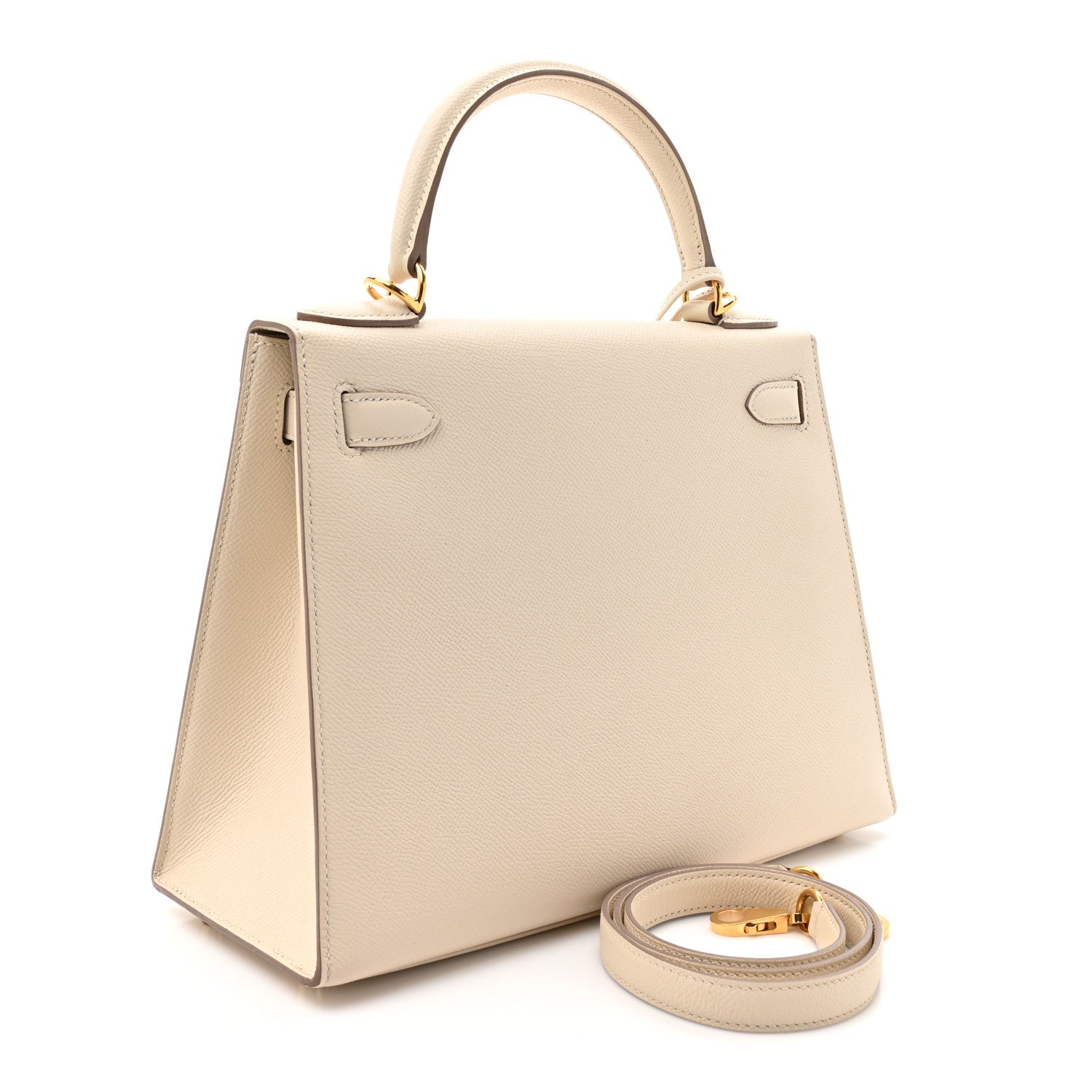 Hermes Epsom Kelly Sellier 28 Craie 3 of 13