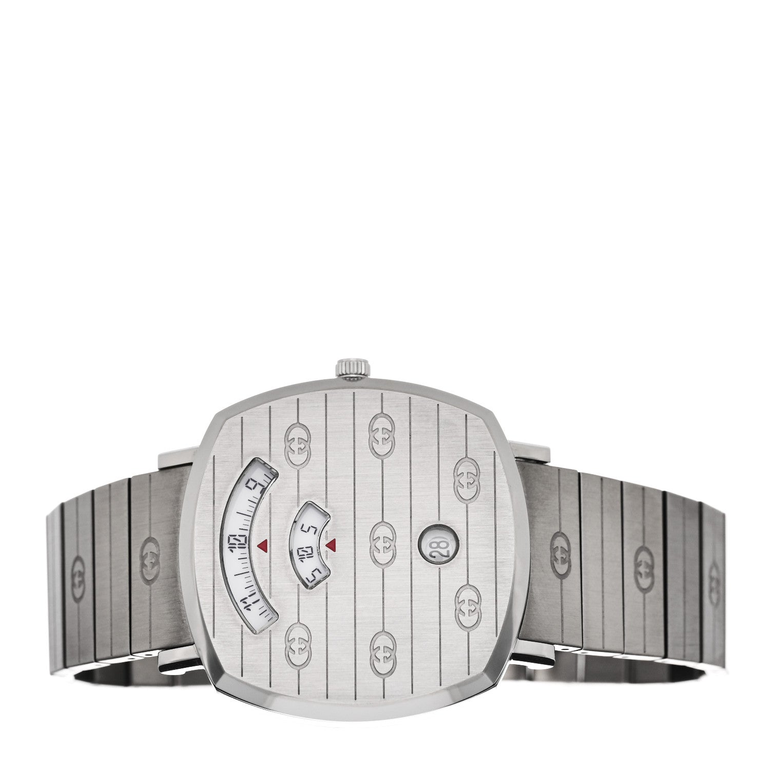 Gucci Stainless Steel 38mm Grip Quartz Watch 2 of 5