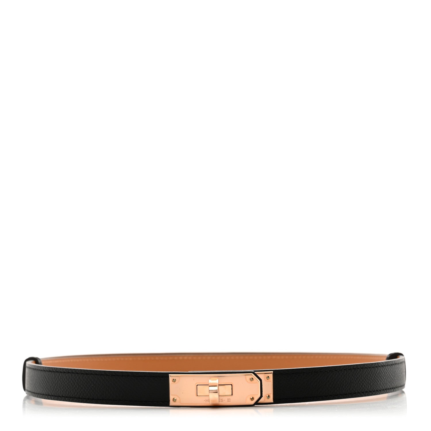 Hermes Epsom Kelly Belt Black 1 of 5