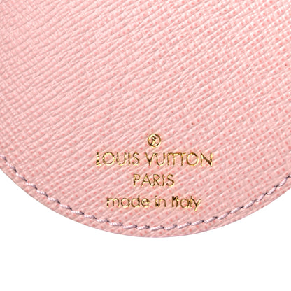 Louis Vuitton Monogram LV Mirror Bag Charm Key Holder Rose Ballerine 5 of 7