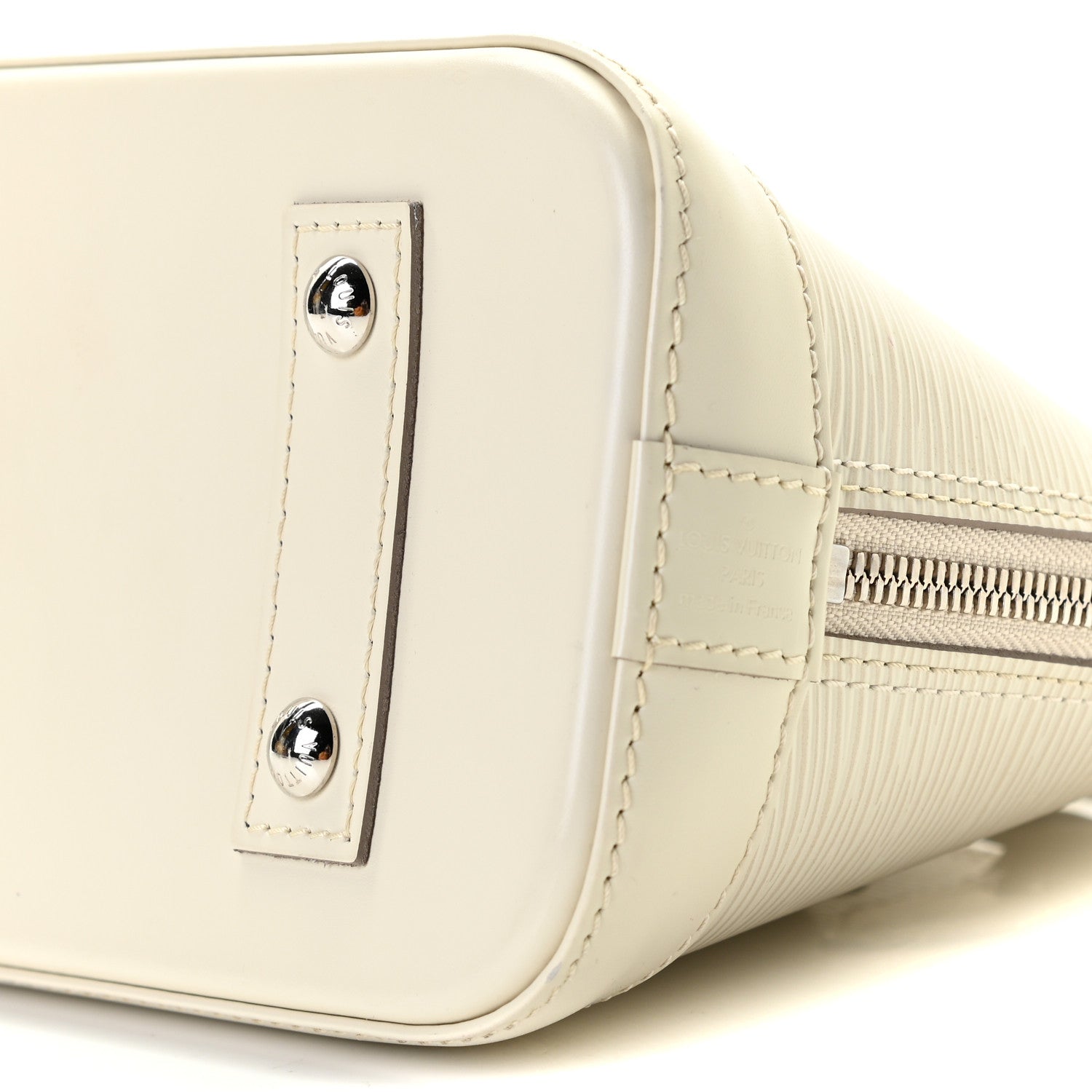 Louis Vuitton Epi Alma BB Ivory 4 of 10