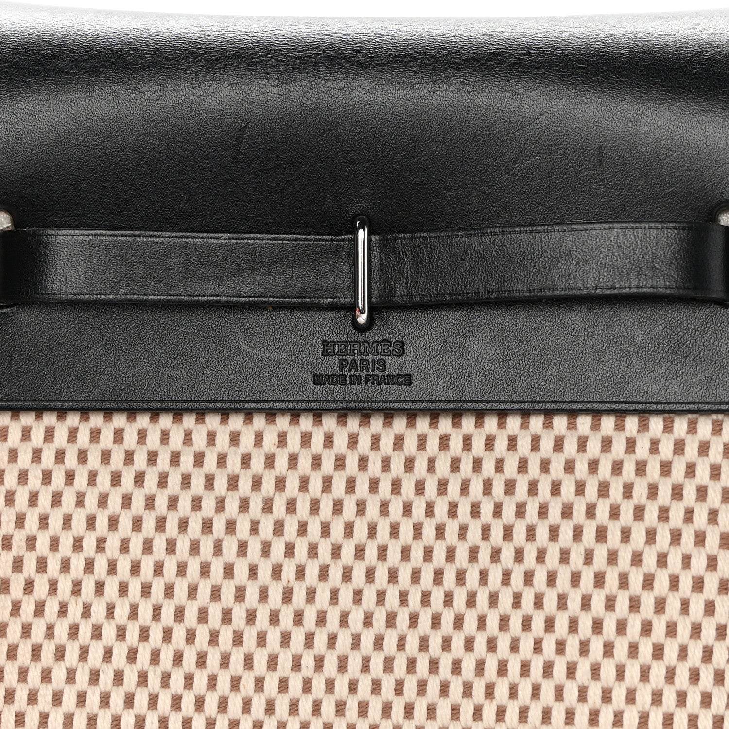 Hermes Toile Herbag TPM Natural Black 7 of 13