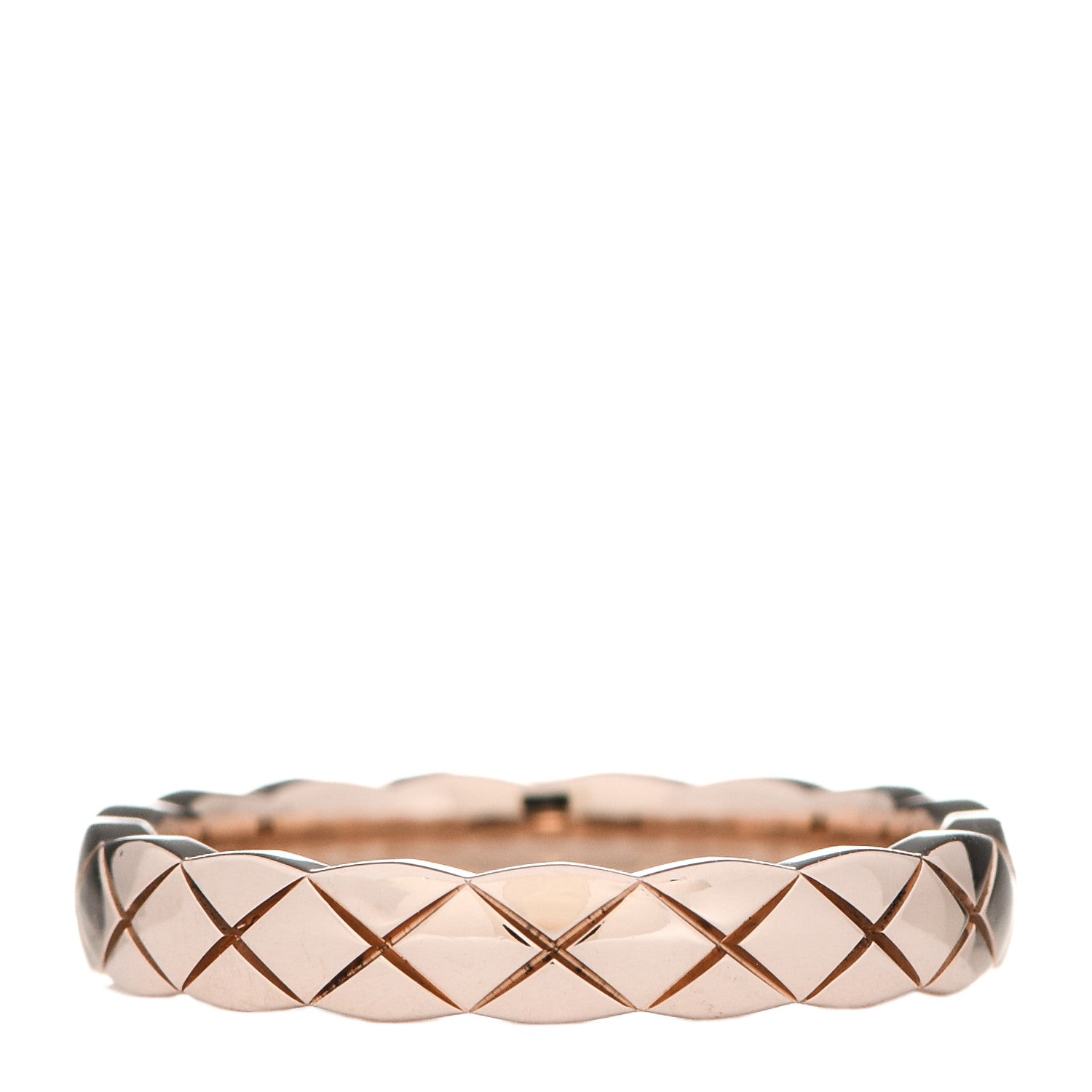 Chanel 18K Beige Gold Mini Coco Crush Ring 49 4.75 3 of 6