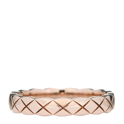 Chanel 18K Beige Gold Mini Coco Crush Ring 49 4.75 3 of 6