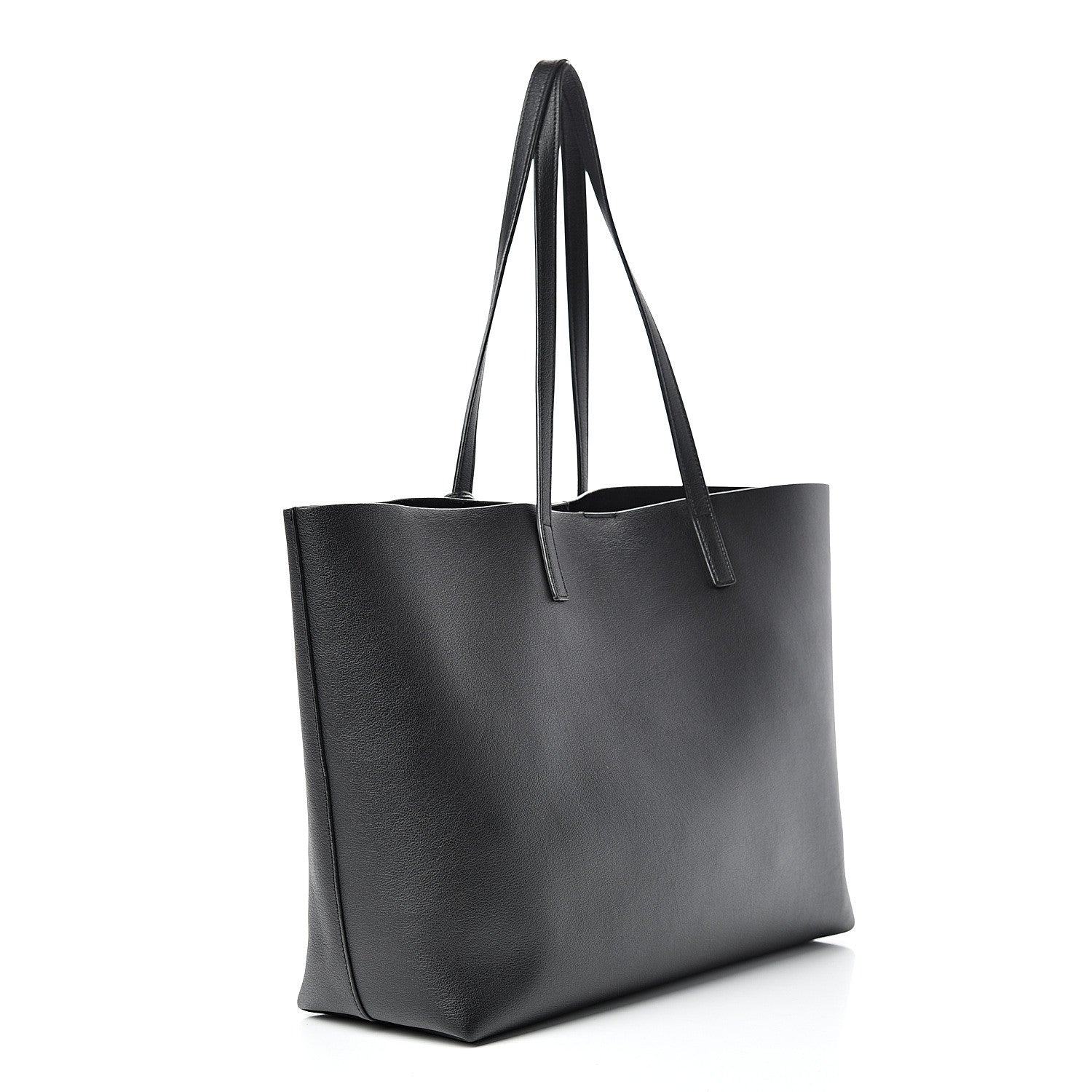Saint Laurent Calfskin Large Shopping Tote Black 3 of 17