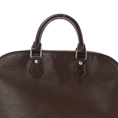 Louis Vuitton Epi Alma PM Moka 8 of 13