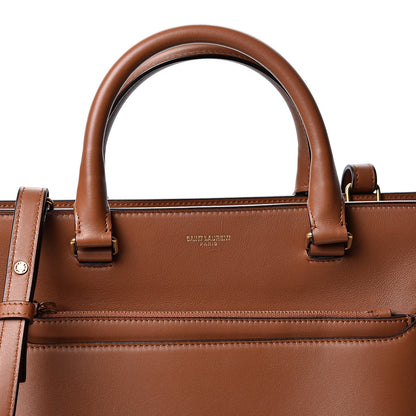 Saint Laurent Smooth Calfskin Small Eastside Tote Brown 6 of 8