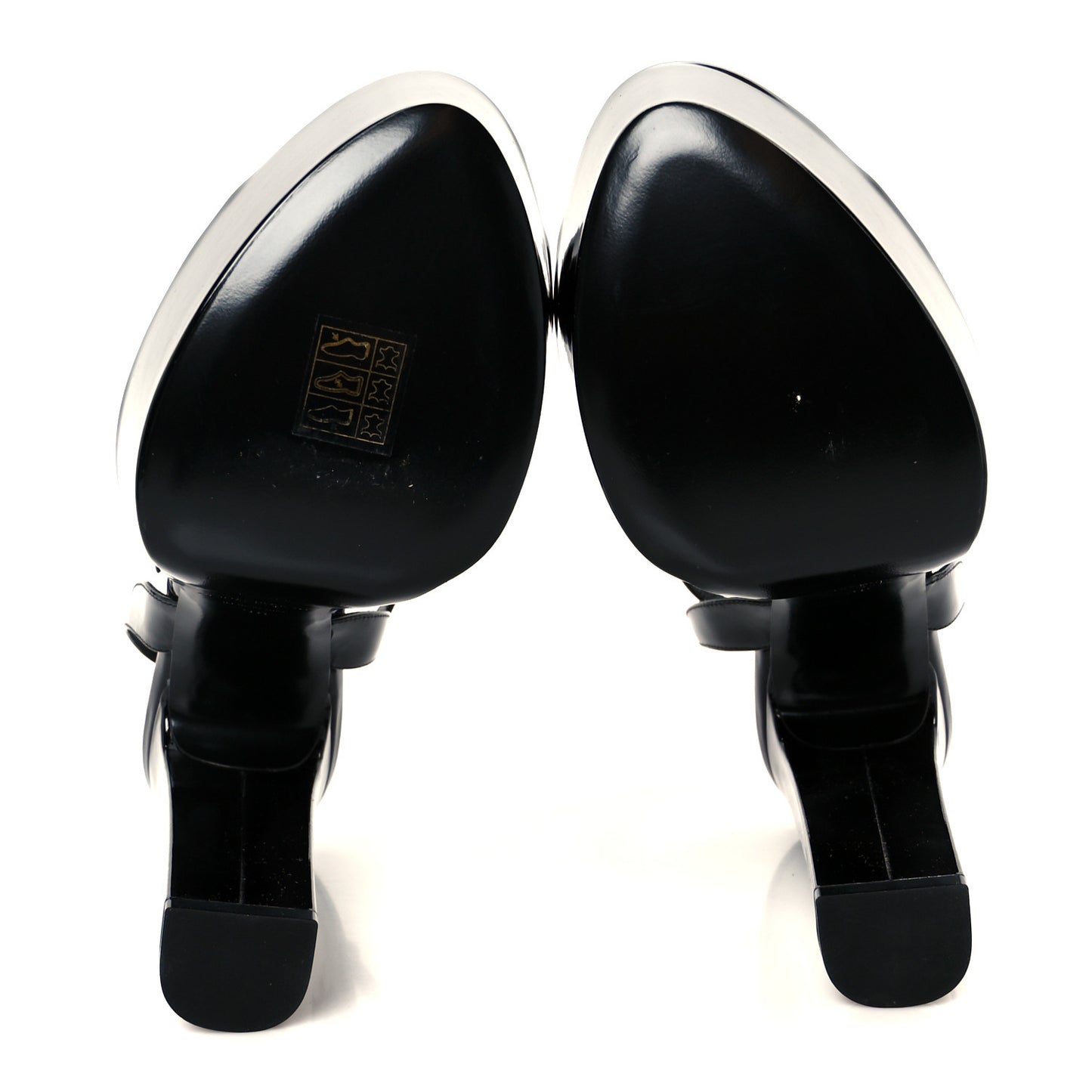 Vernice Grupy Sexy 95 Tanouk Platform Sandals 38 Black