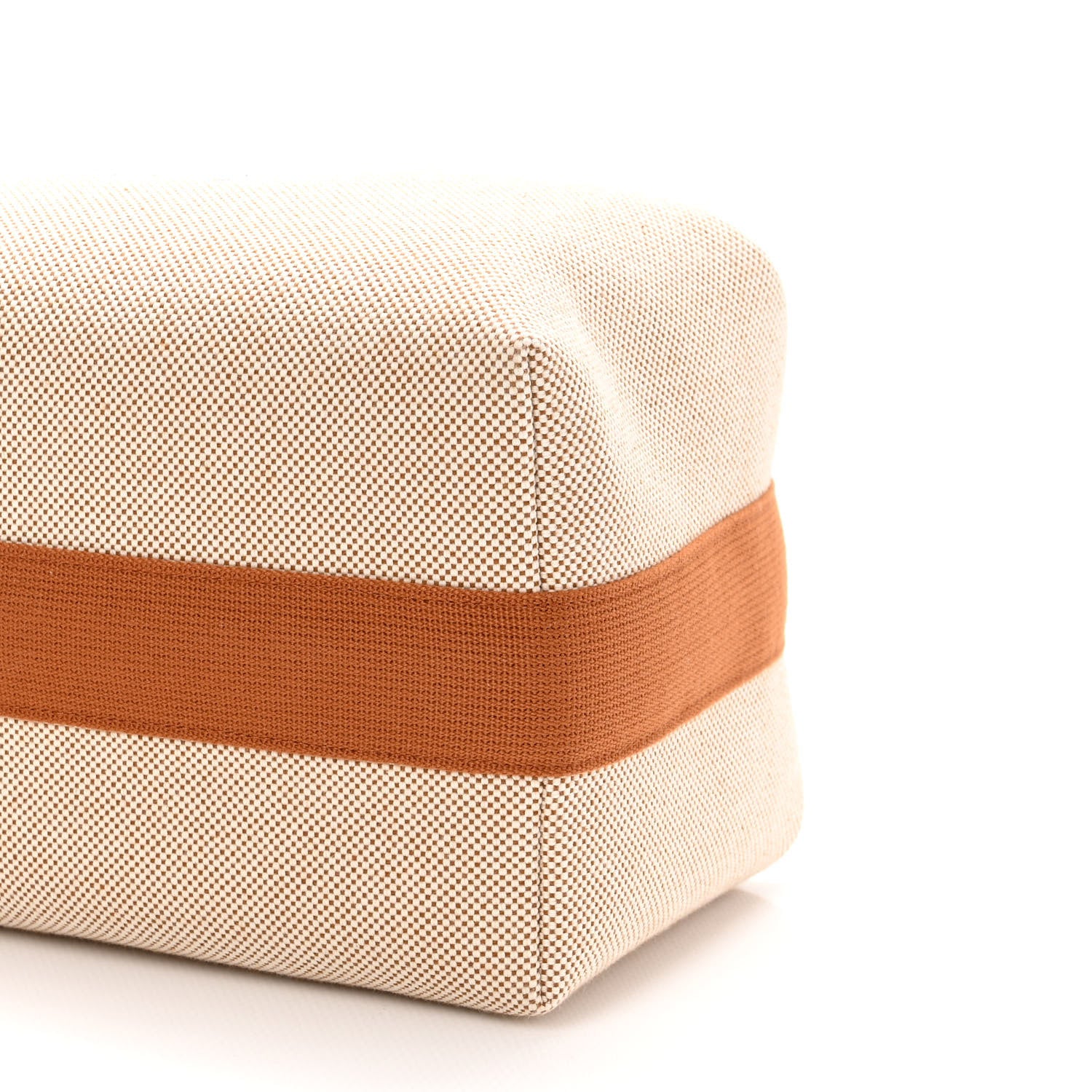 Hermes Canvas Large Bride-A-Brac Cabriole Case Biscuit 10 of 10