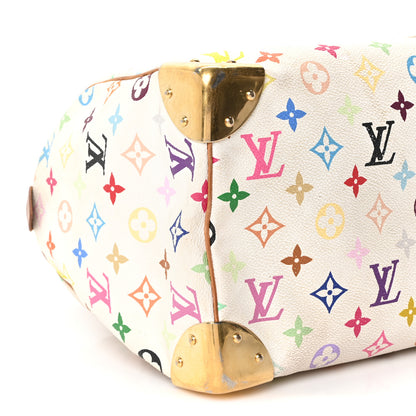 Louis Vuitton Monogram Multicolor Speedy 30 White 8 of 9