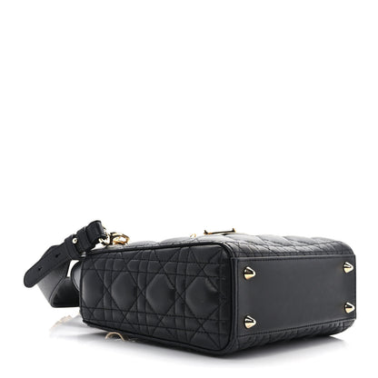 Christian Dior Lambskin Cannage Small My ABC Lady Dior Black 4 of 10