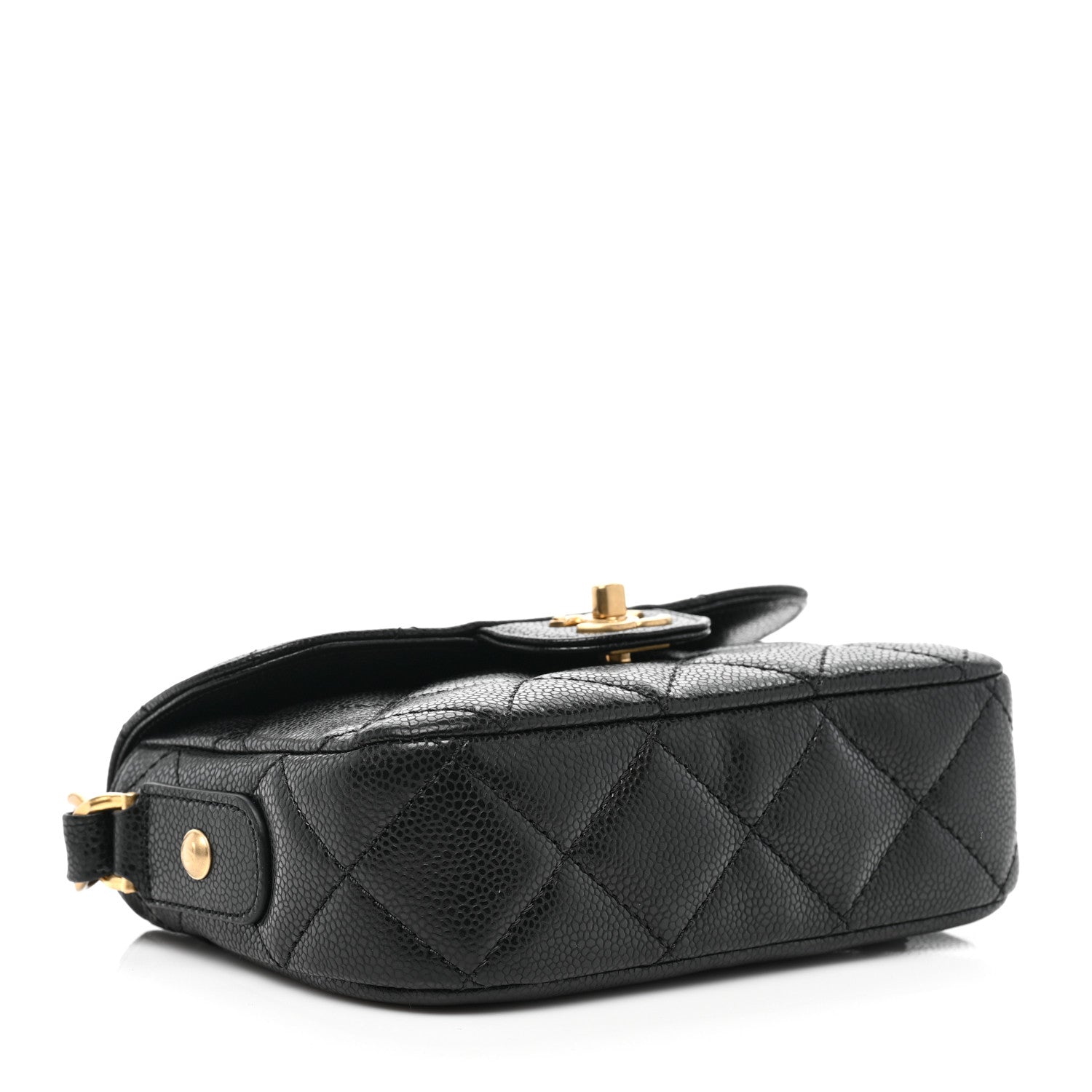 Chanel Caviar Quilted Mini Chain Flap Black 4 of 8