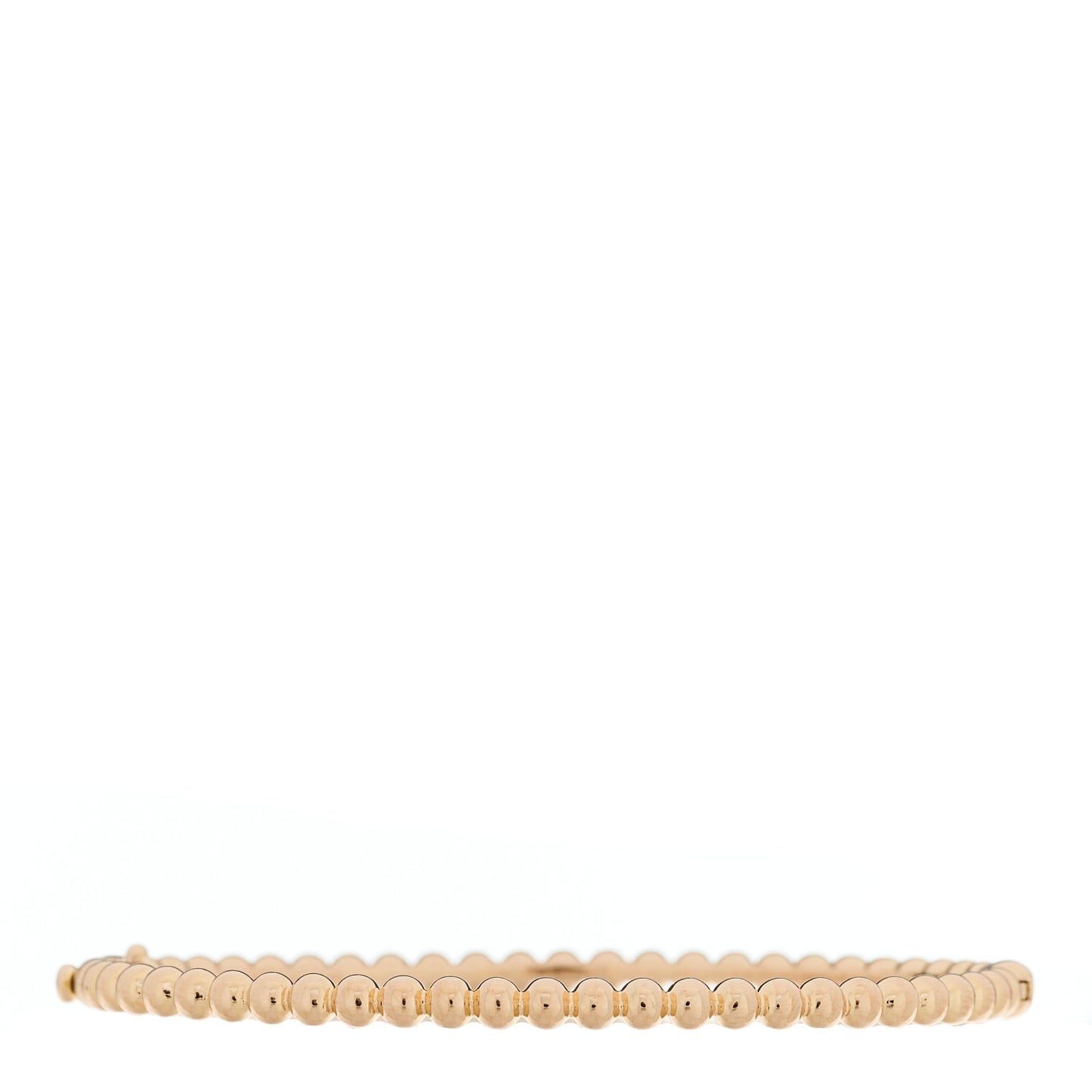18K Rose Gold Perlee Pearls of Gold Bracelet M
