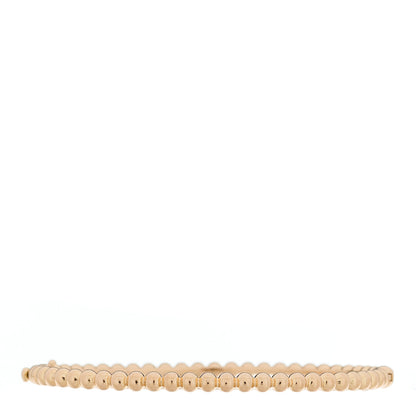 Van Cleef & Arpels 18K Rose Gold Perlee Pearls of Gold Bracelet M 1 of 3