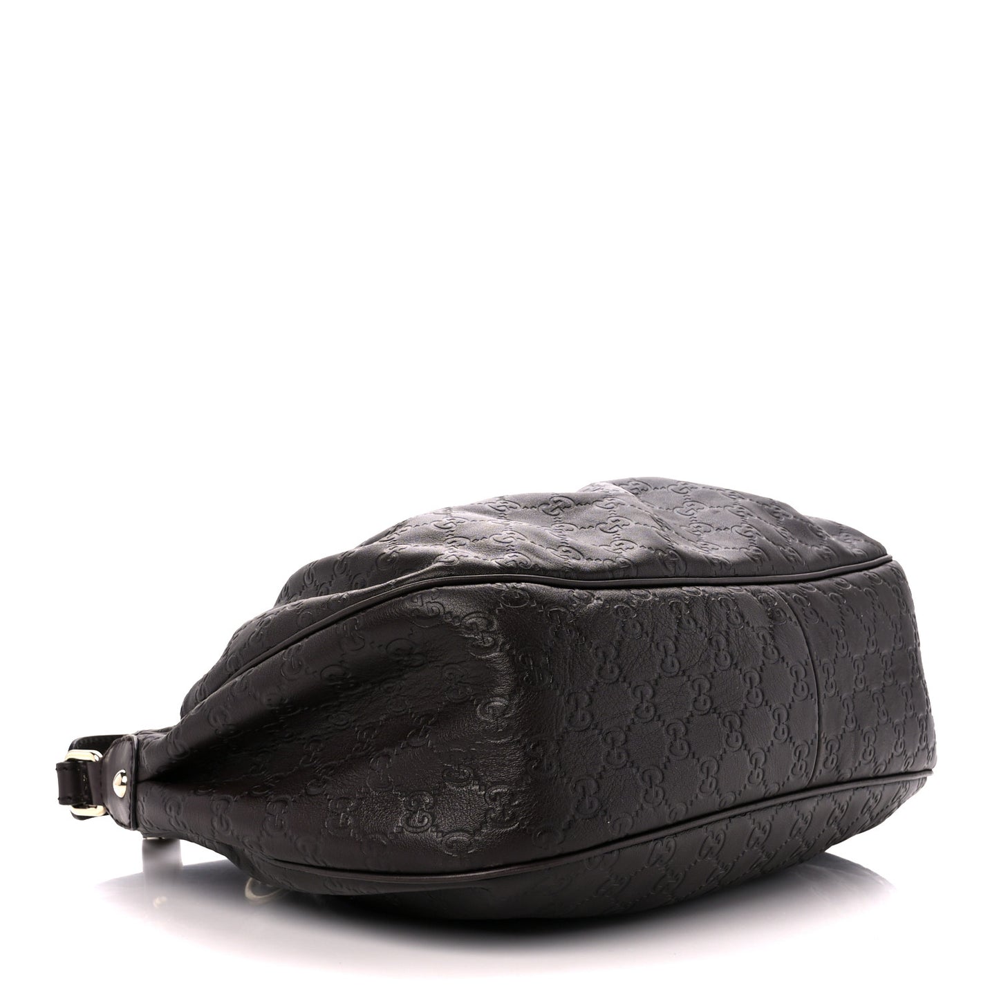 Guccissima Medium Sukey Hobo Dark Brown
