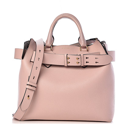 Burberry Soft Grain Calfskin Medium Belt Bag Pale Ash Rose 4 of 11