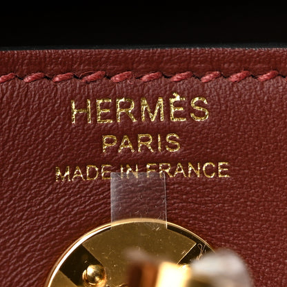 Hermes Swift Verso Mini Lindy 20 Rouge H Rouge Sellier 6 of 11