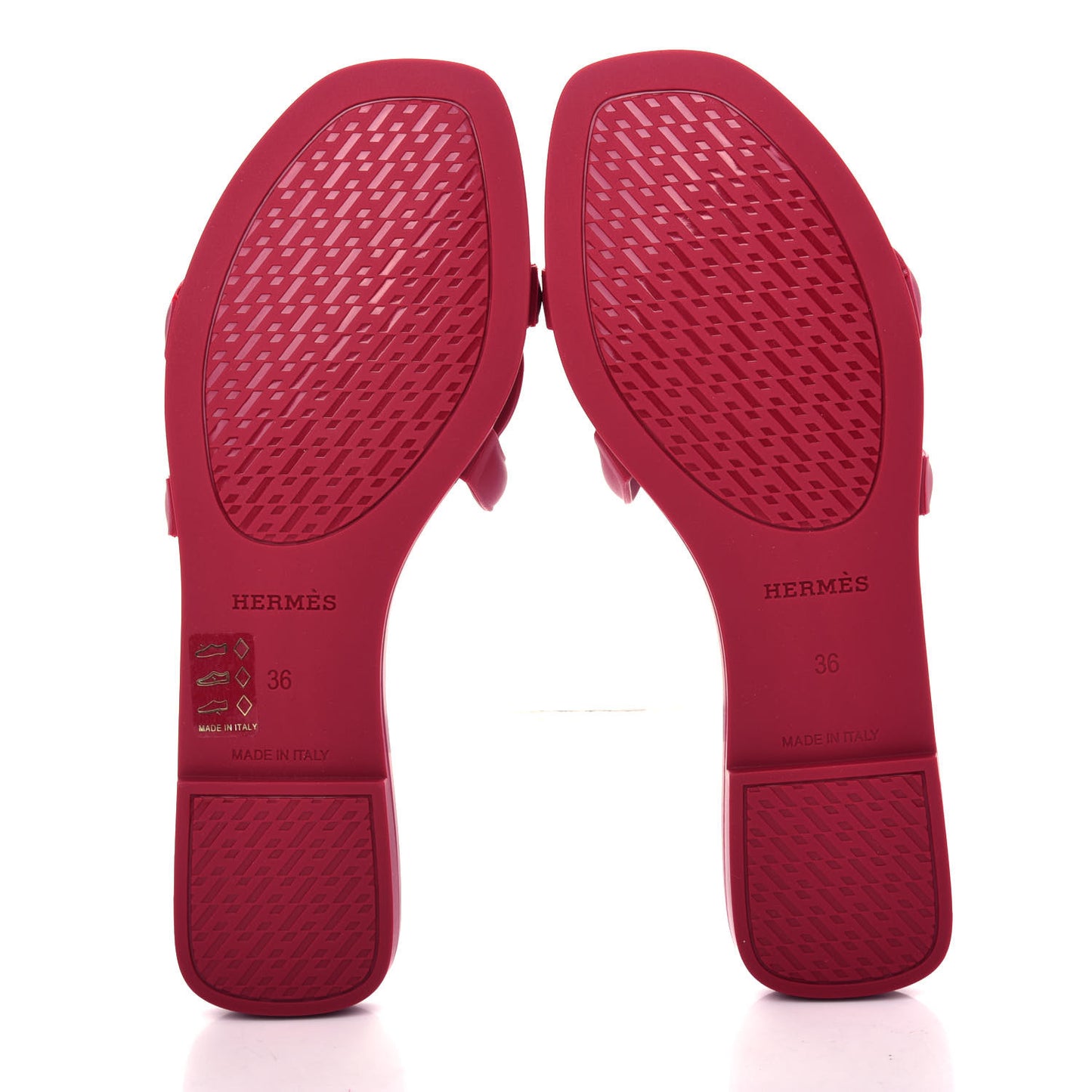 Rubber Aloha Sandals 36 Rose Baie