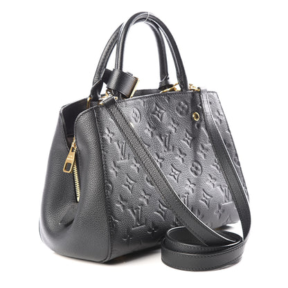 Louis Vuitton Empreinte Montaigne BB Black 2 of 11
