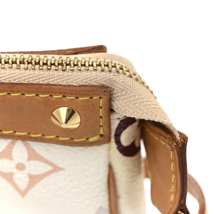 Louis Vuitton Monogram Multicolor Pochette Accessories White 14 of 15