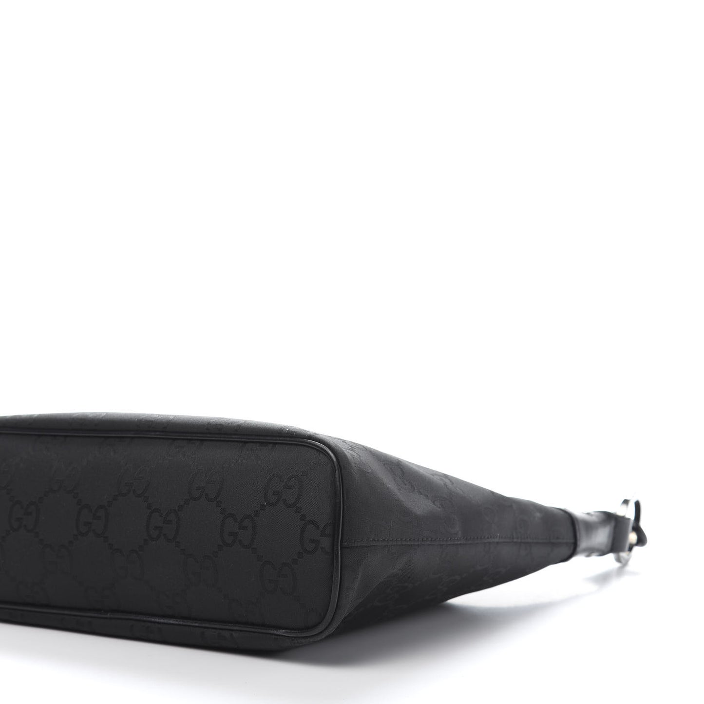 Nylon Monogram Small Hobo Black