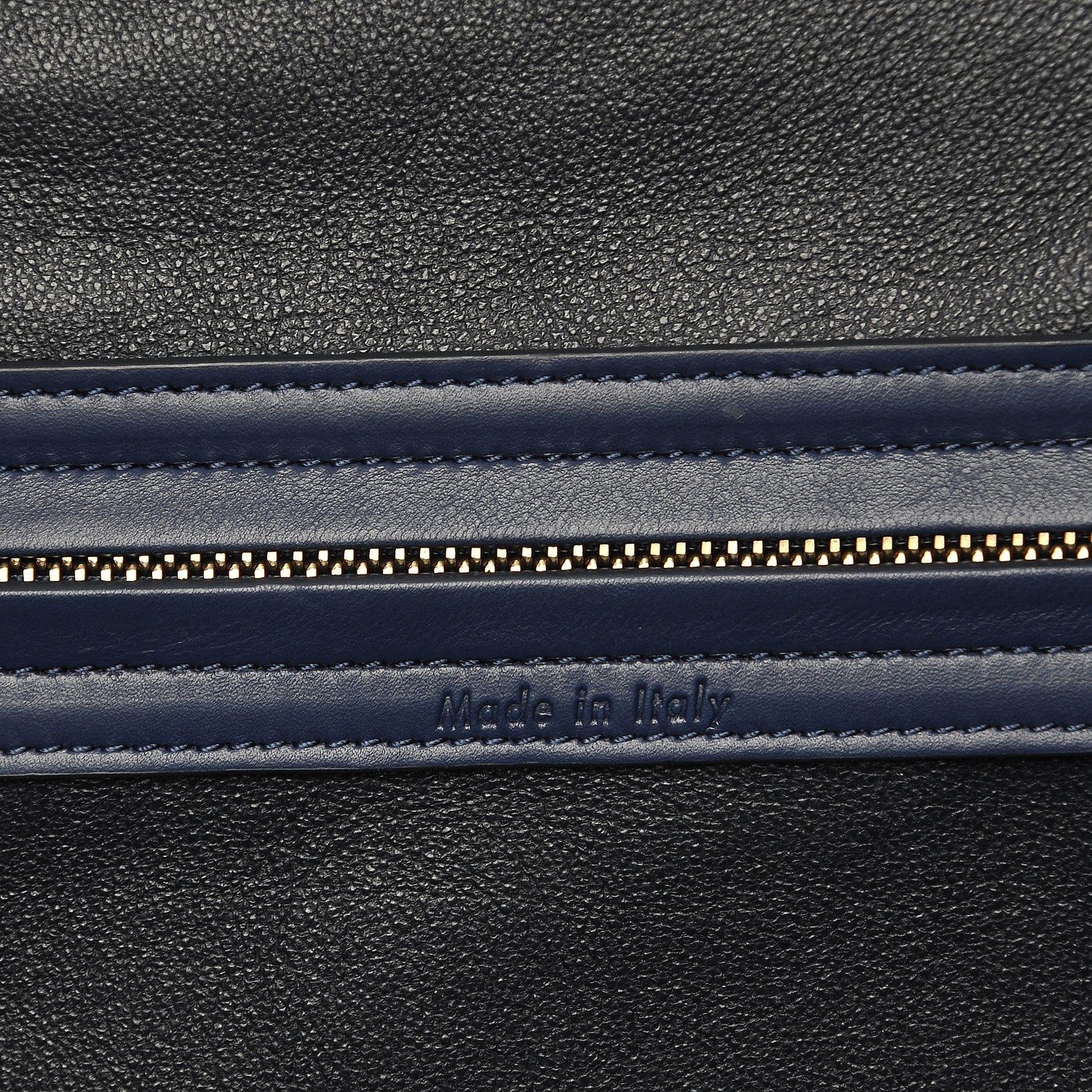 Celine Nubuck Calfskin Medium Phantom Luggage Navy 6 of 8