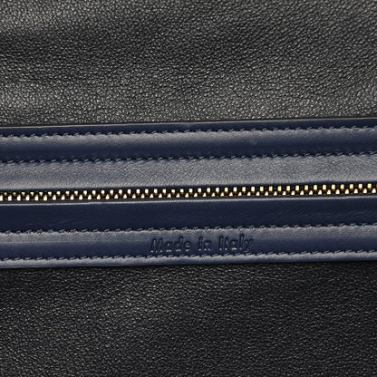 Celine Nubuck Calfskin Medium Phantom Luggage Navy 6 of 8