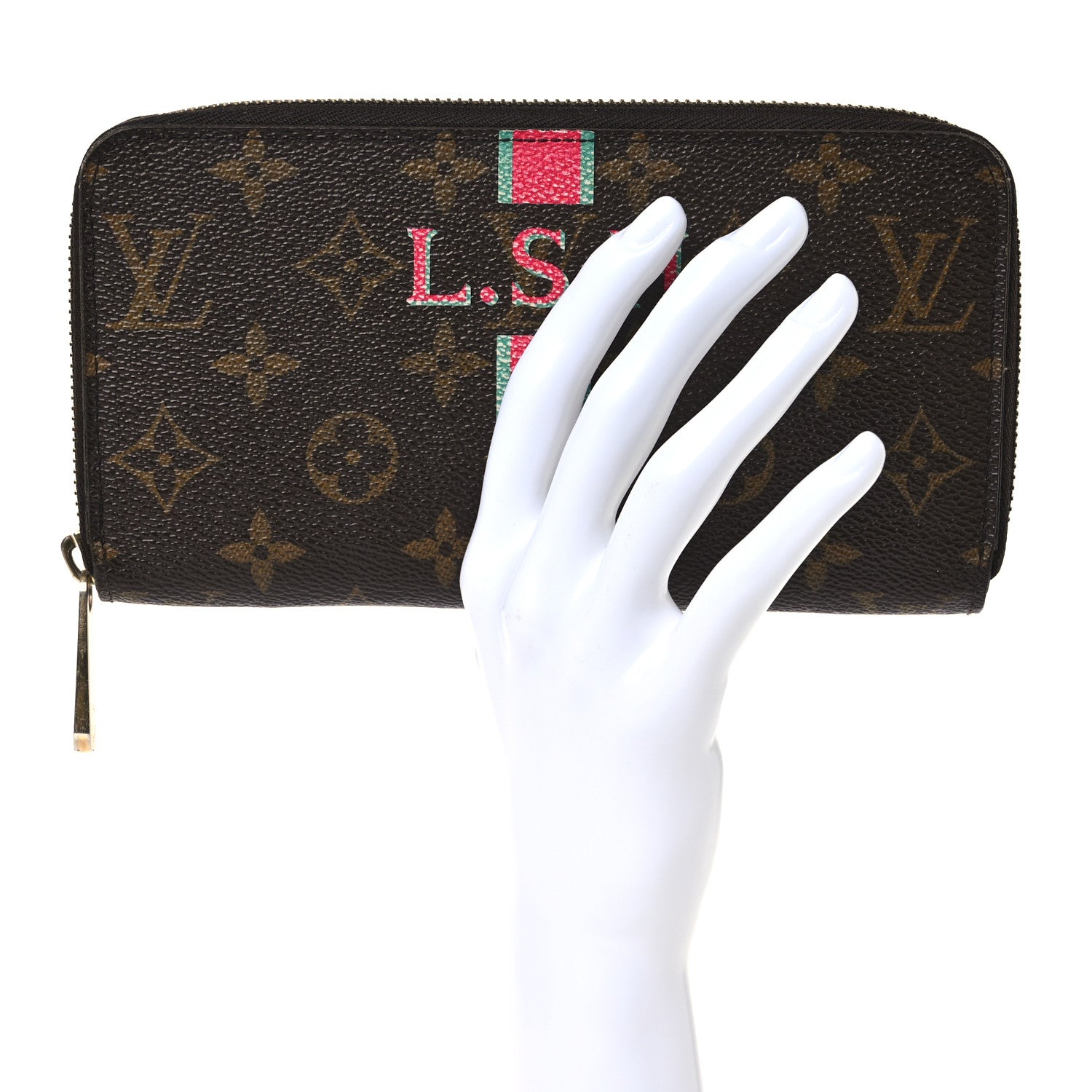 Louis Vuitton Monogram My LV Heritage Zippy Organizer Wallet Vert Clair 2 of 16