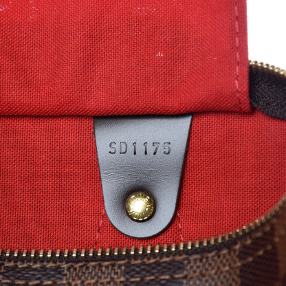 Louis Vuitton Damier Ebene Speedy 30 7 of 9