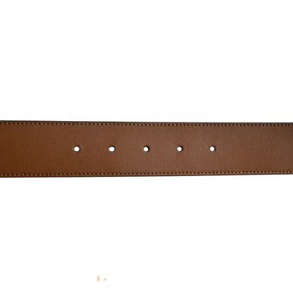 Gucci Calfskin Double G 40mm Belt 85 34 Tan 4 of 6