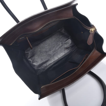 Celine Smooth Calfskin Mini Bi-Color Luggage Navy 5 of 11