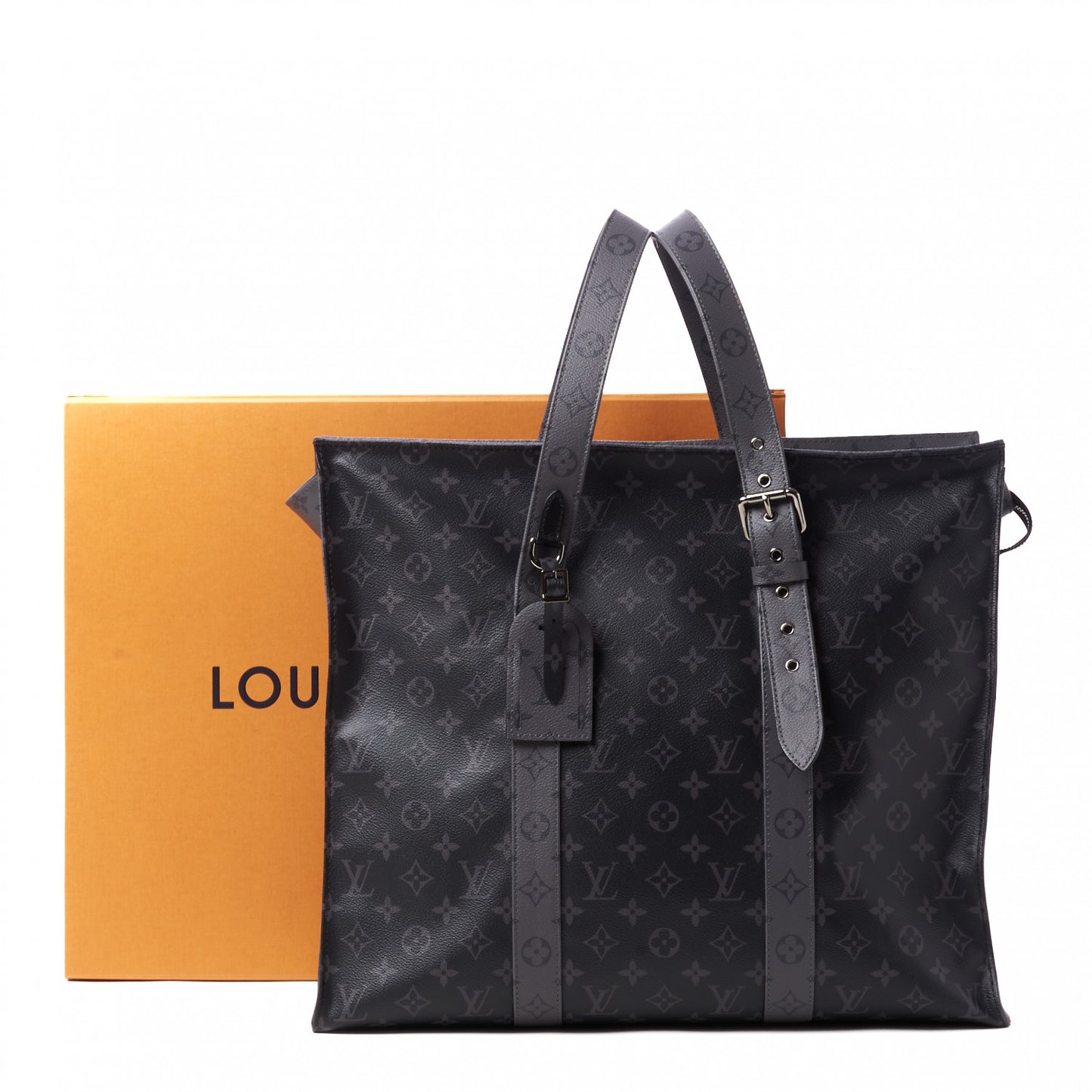Monogram Eclipse Cabas Zippe GM Black