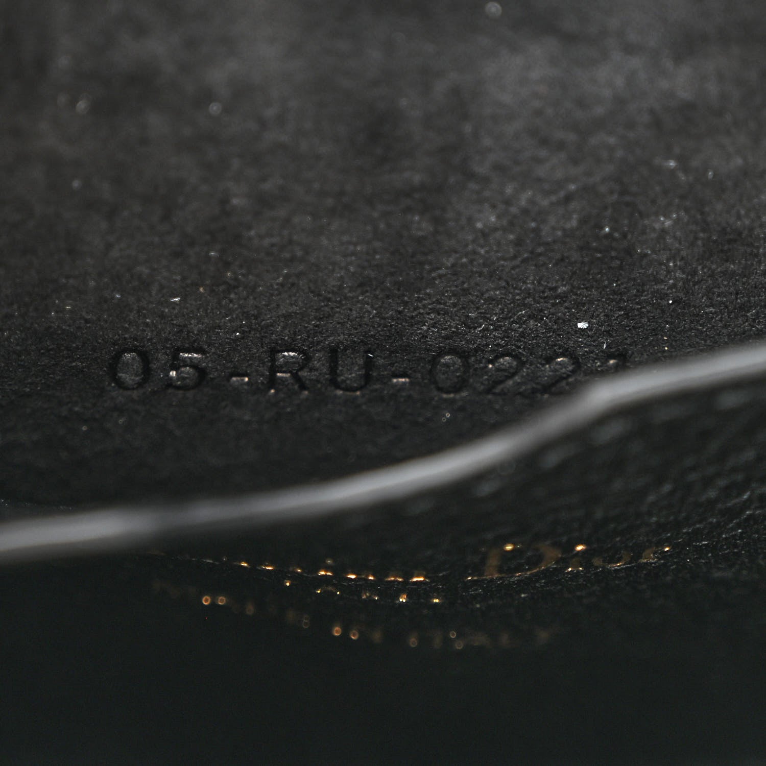Christian Dior Grained Calfskin Medium Bobby Flap Black 7 of 10