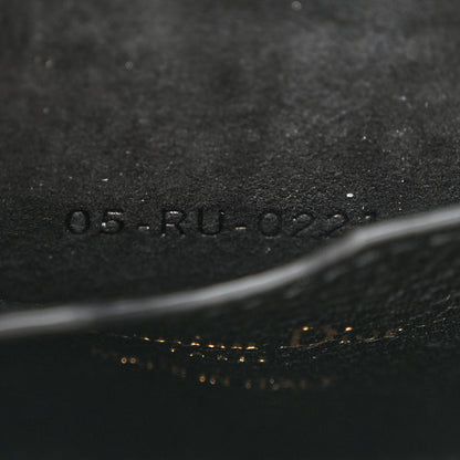 Christian Dior Grained Calfskin Medium Bobby Flap Black 7 of 10