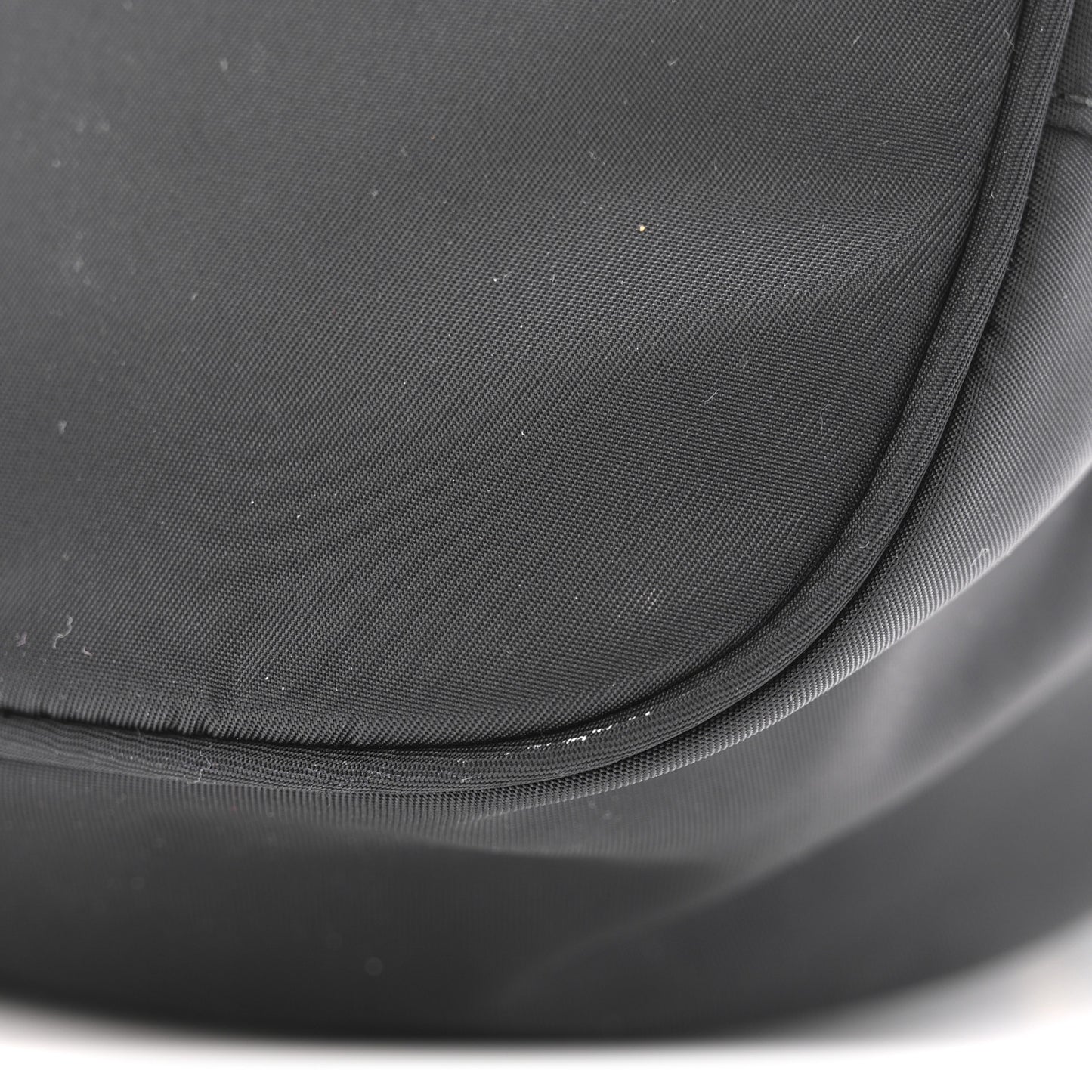 Re-Nylon Saffiano Duet Bucket Crossbody Bag Black