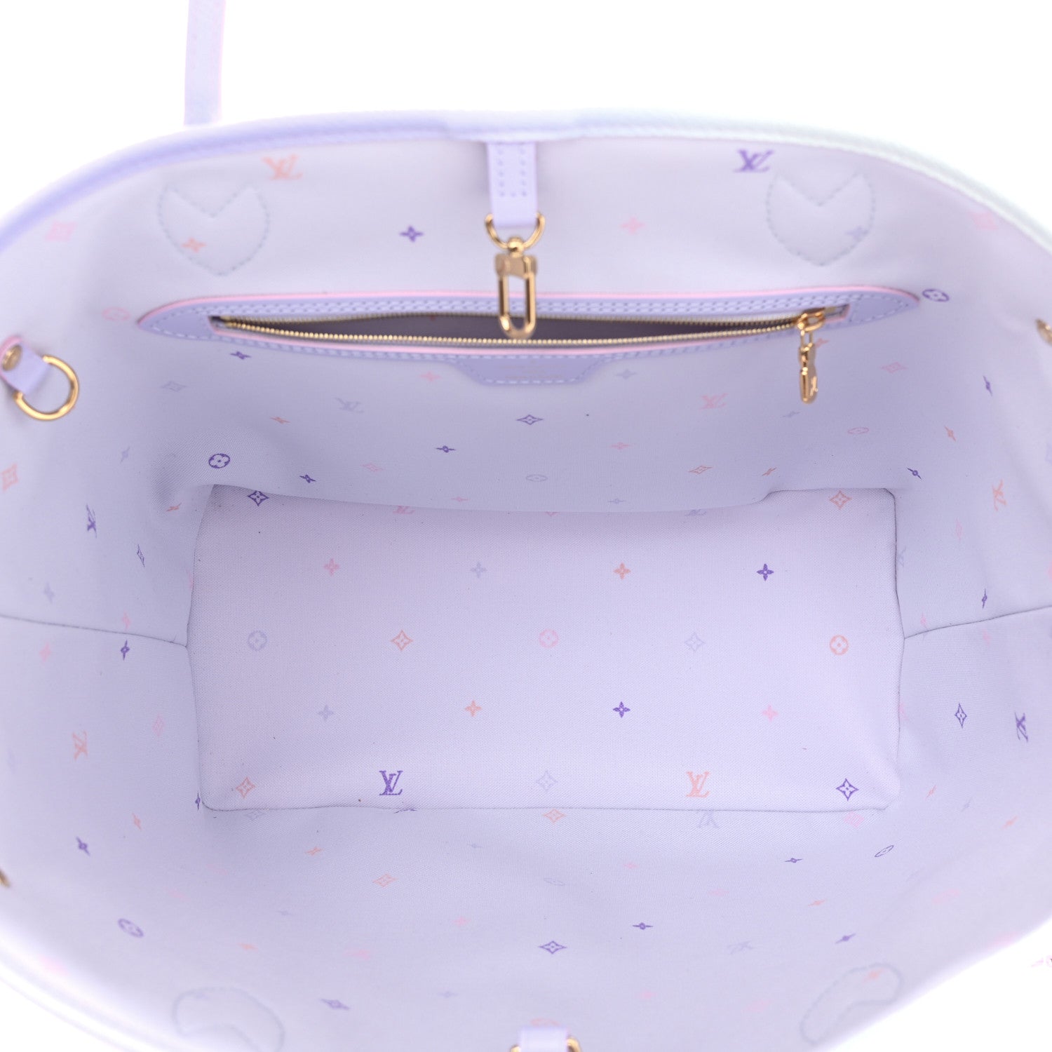 Louis Vuitton Monogram Giant Spring In The City Neverfull MM Sunrise Pastel 6 of 11