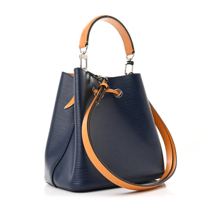 Louis Vuitton Epi Neonoe BB Indigo Safran 3 of 11
