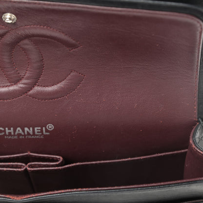 Chanel Lambskin Quilted Medium Double Flap Black 11 of 19