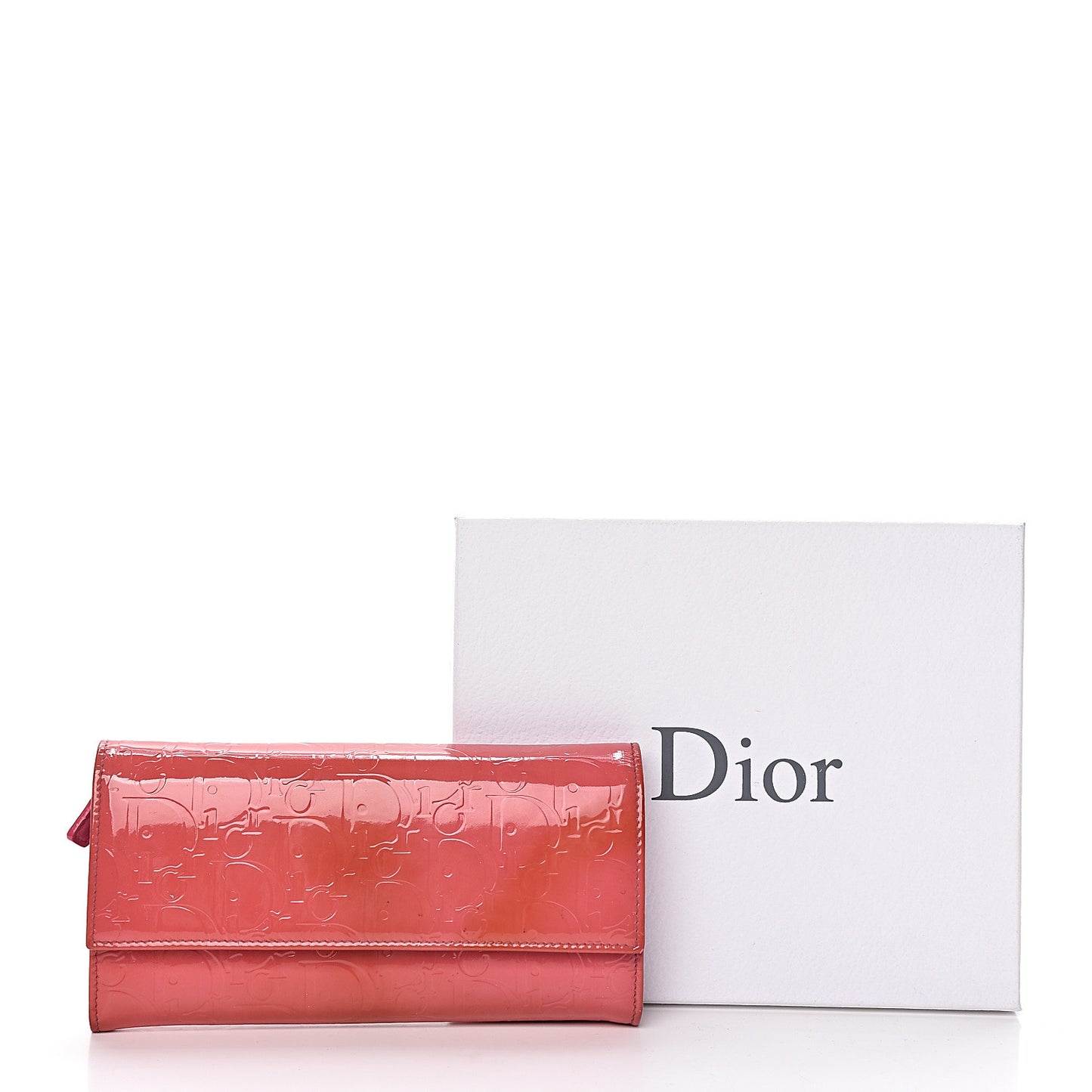 Patent Ultimate Chain Wallet Fushia