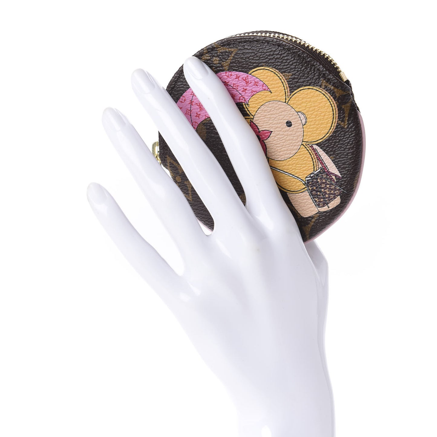 Monogram 2019 Christmas Animation Tokyo Round Coin Purse