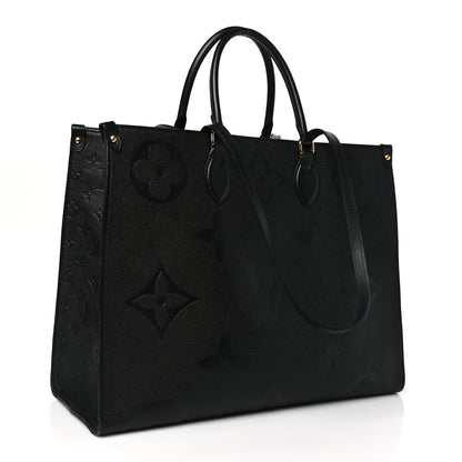 Louis Vuitton Empreinte Monogram Giant Onthego GM Black 3 of 8