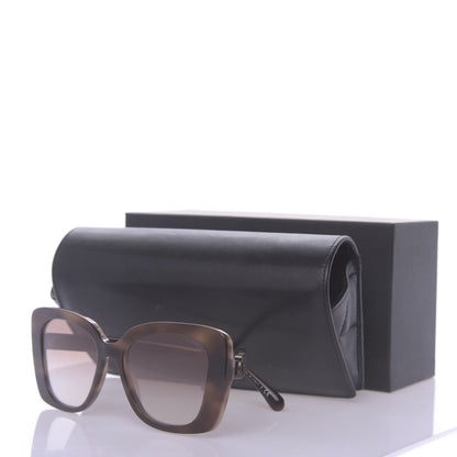 Chanel Acetate Strass Square Sunglasses 5422 Tortoise 7 of 7