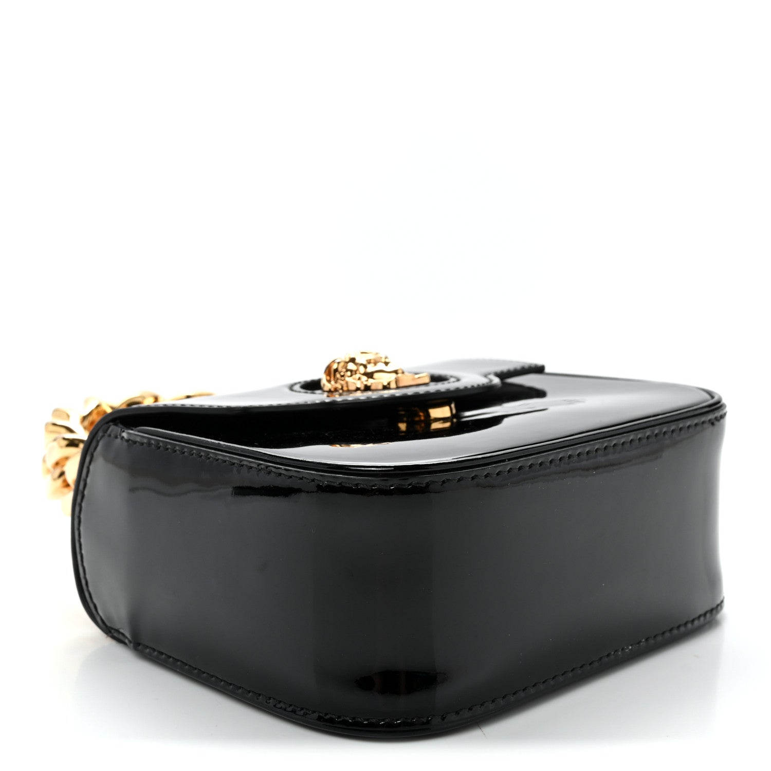 Versace Patent Mini La Medusa Bag Black 4 of 9