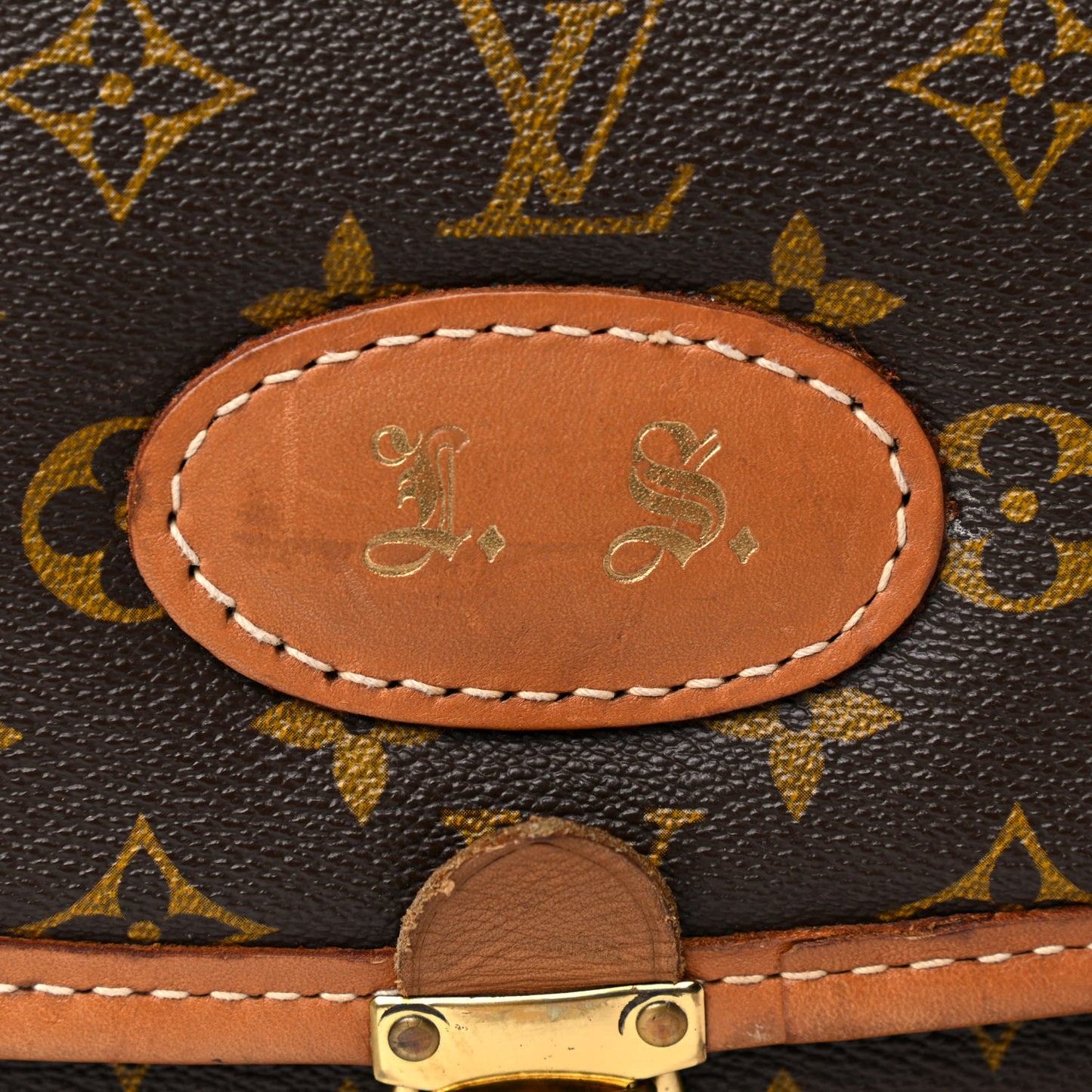 Monogram French Company Beauty Train Case