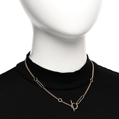 Hermes 18K Rose Gold Echappee Necklace ST 2 of 5