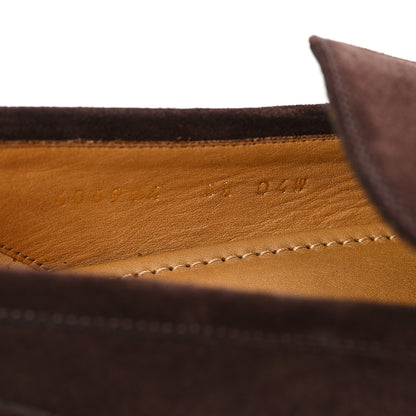 Gucci Suede Horsebit Mens Jordaan Loafers 8.5 Brown 9 of 10