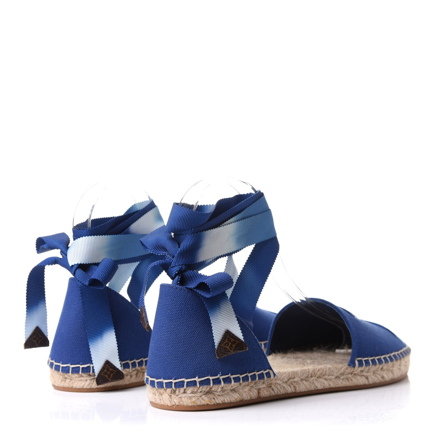 Canvas Escale Starboard Espadrille Flats 37 Blue