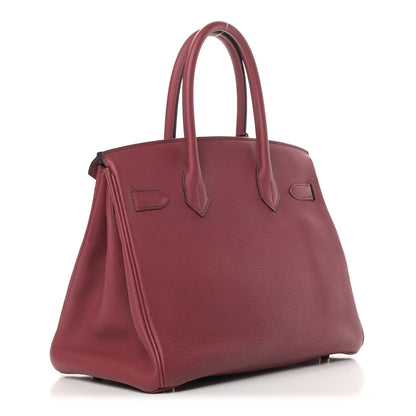 Hermes Togo Birkin 30 Rouge Grenat 2 of 10
