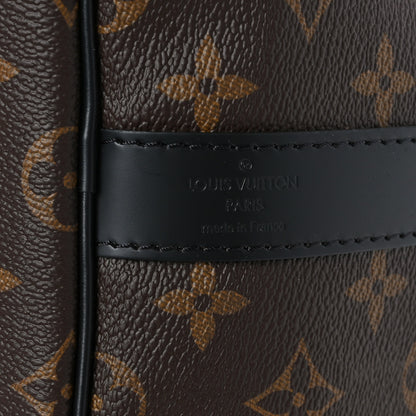 Louis Vuitton Monogram Macassar Keepall Bandouliere 55 6 of 10