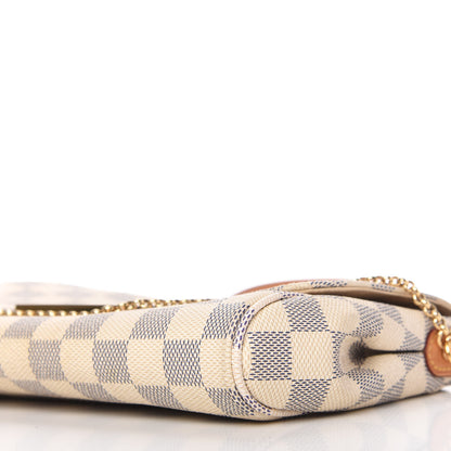 Louis Vuitton Damier Azur Favorite MM 7 of 11